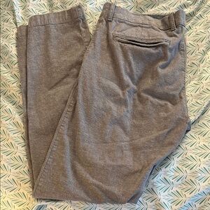 J Crew Men’s Linen Blend Grey Chinos sz 34x32